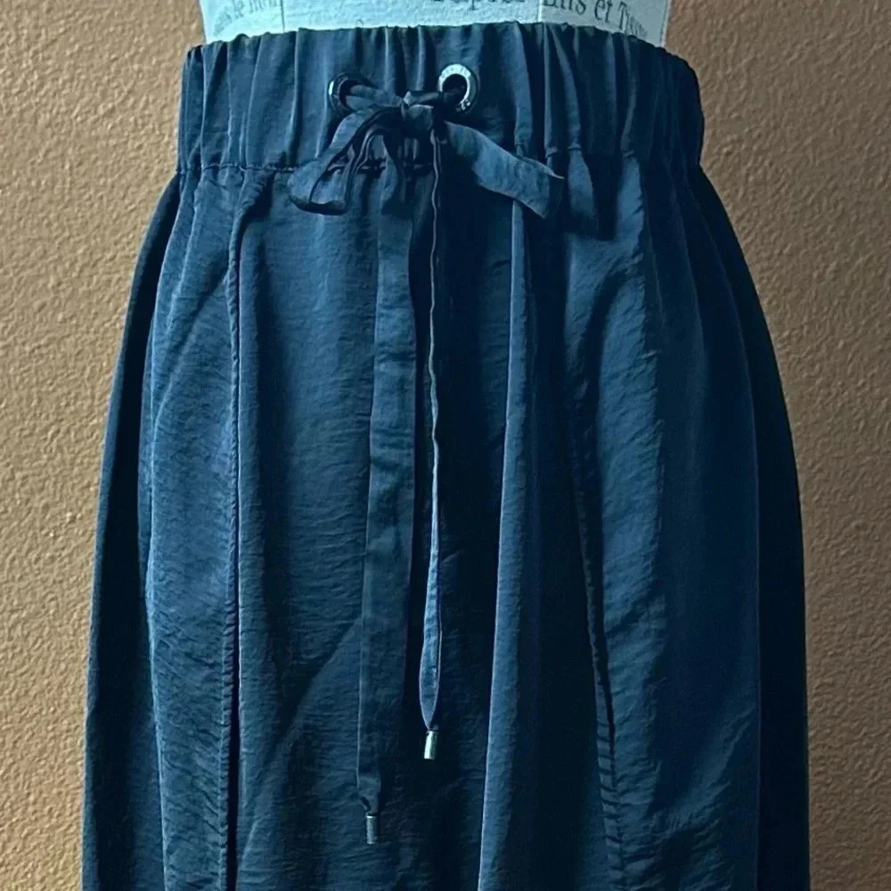 Women’s Black Harem Pants - Classic Casual - Picture 7 of 11